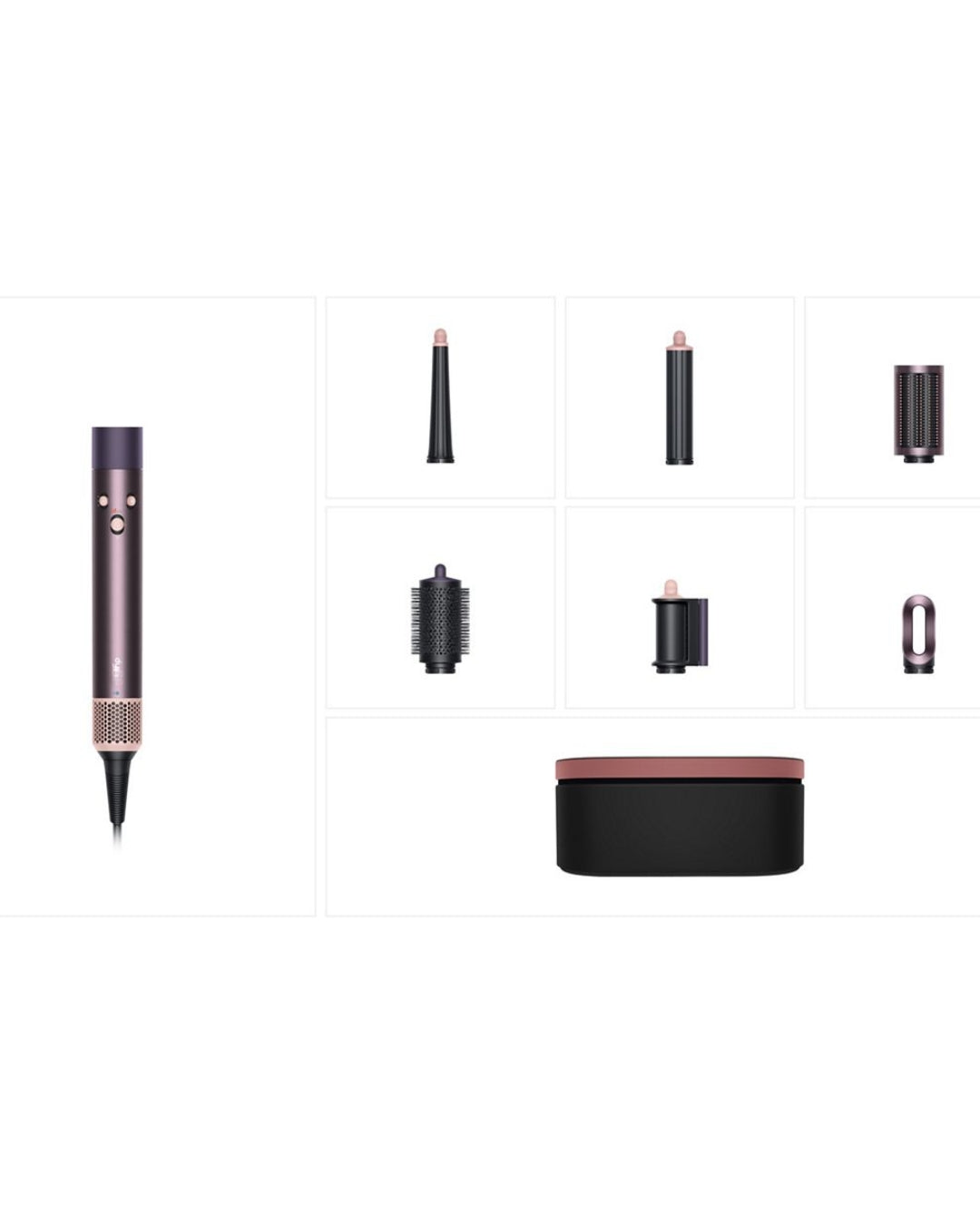 Airwrap I.D Multi-Styler - Straight to Wavy Hair (Jasper Plum)