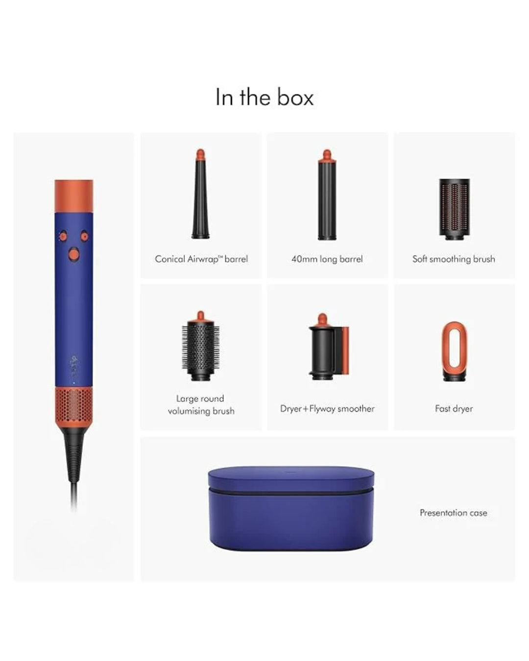 Airwrap I.D Multi-Styler - Straight to Wavy Hair Limited Edition (Blue/Topaz)