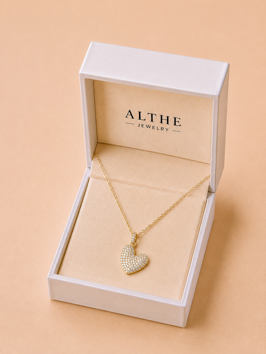 Bubble Initial Necklace