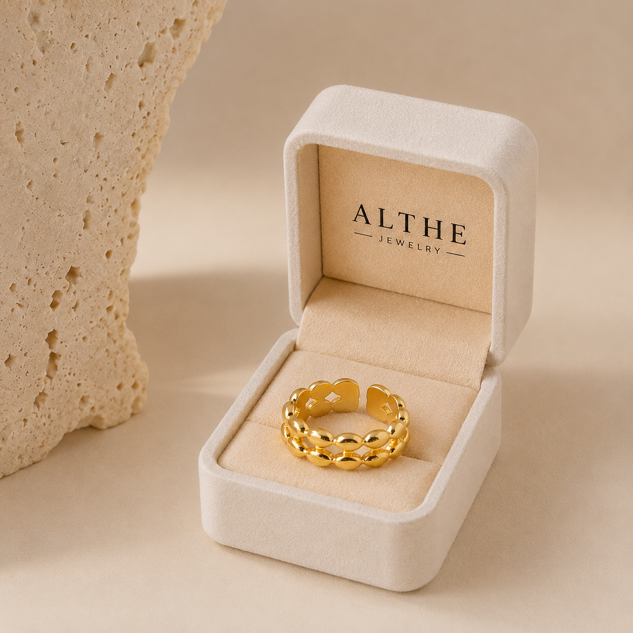 Aurora Bead Ring