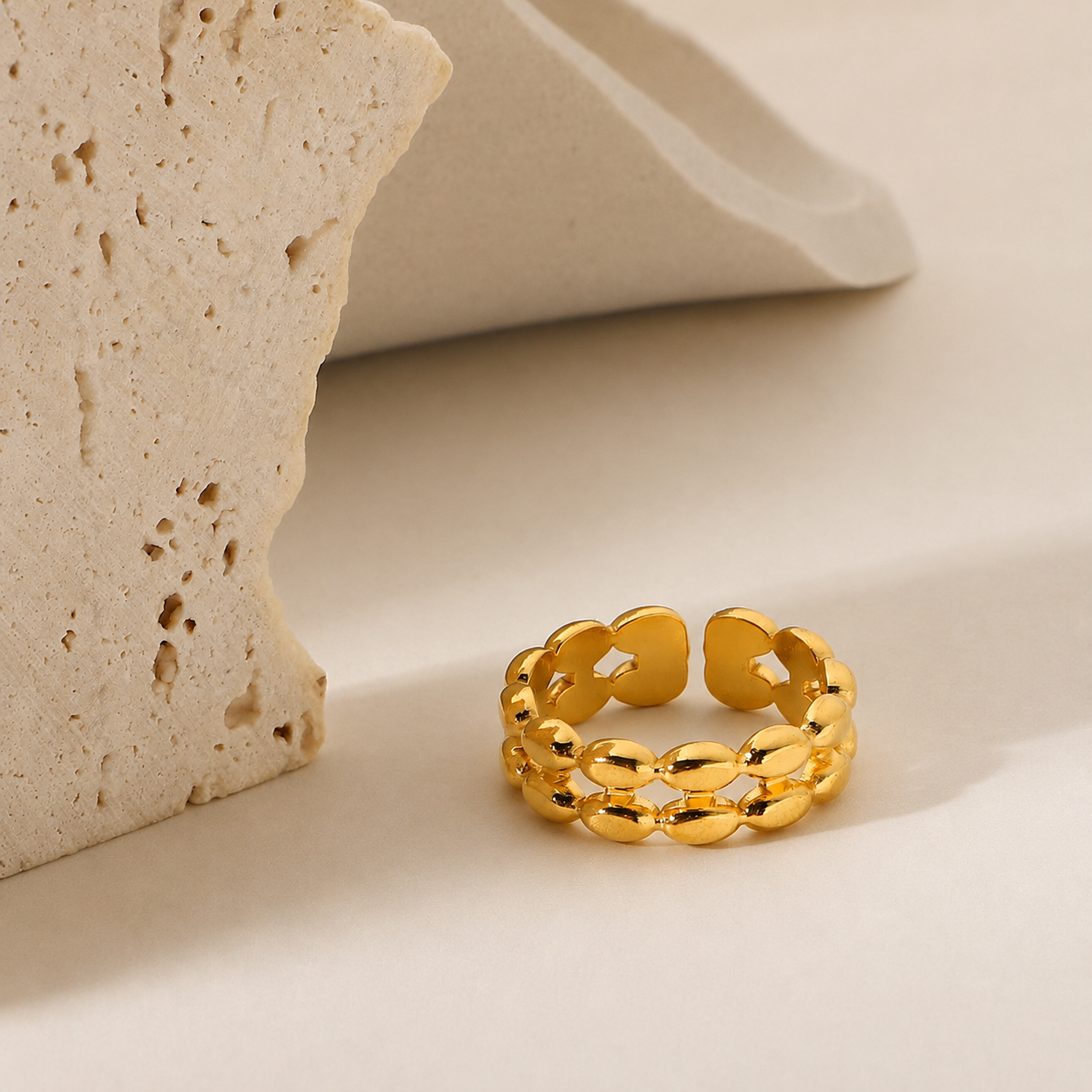 Aurora Bead Ring