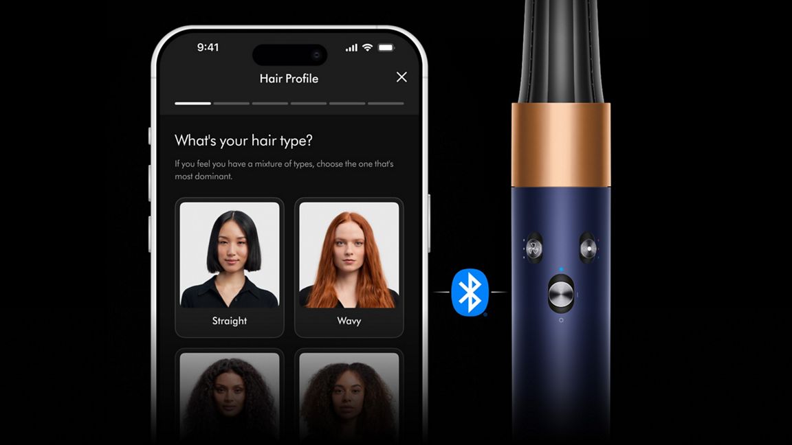 Airwrap I.D Multi-Styler - Straight to Wavy Hair (Prussian Blue)