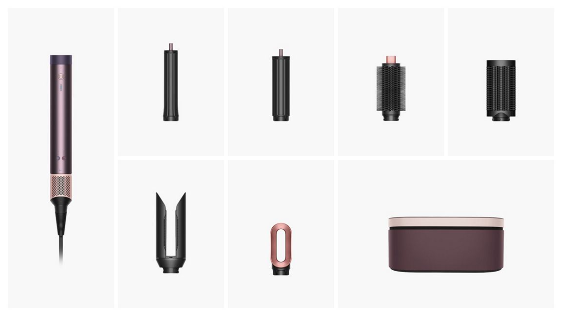 Airwrap Co-anda2x™ Multi-Styler and Hair Dryer (Jasper Plum)