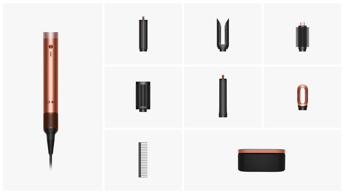 Airwrap Co-anda2x™ Multi-Styler and Hair Dryer (Amber Silk)