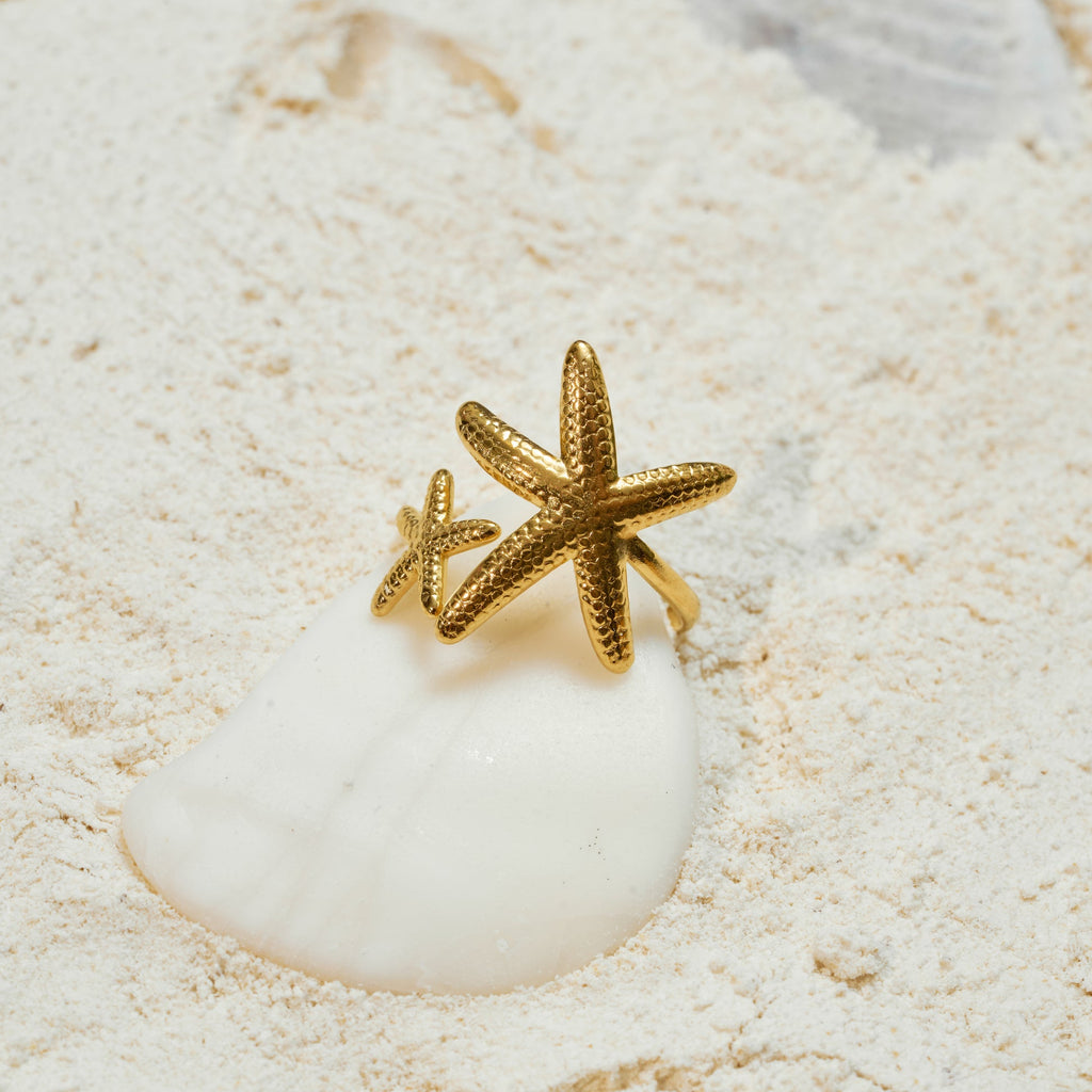 Aurelia Starfish Ring